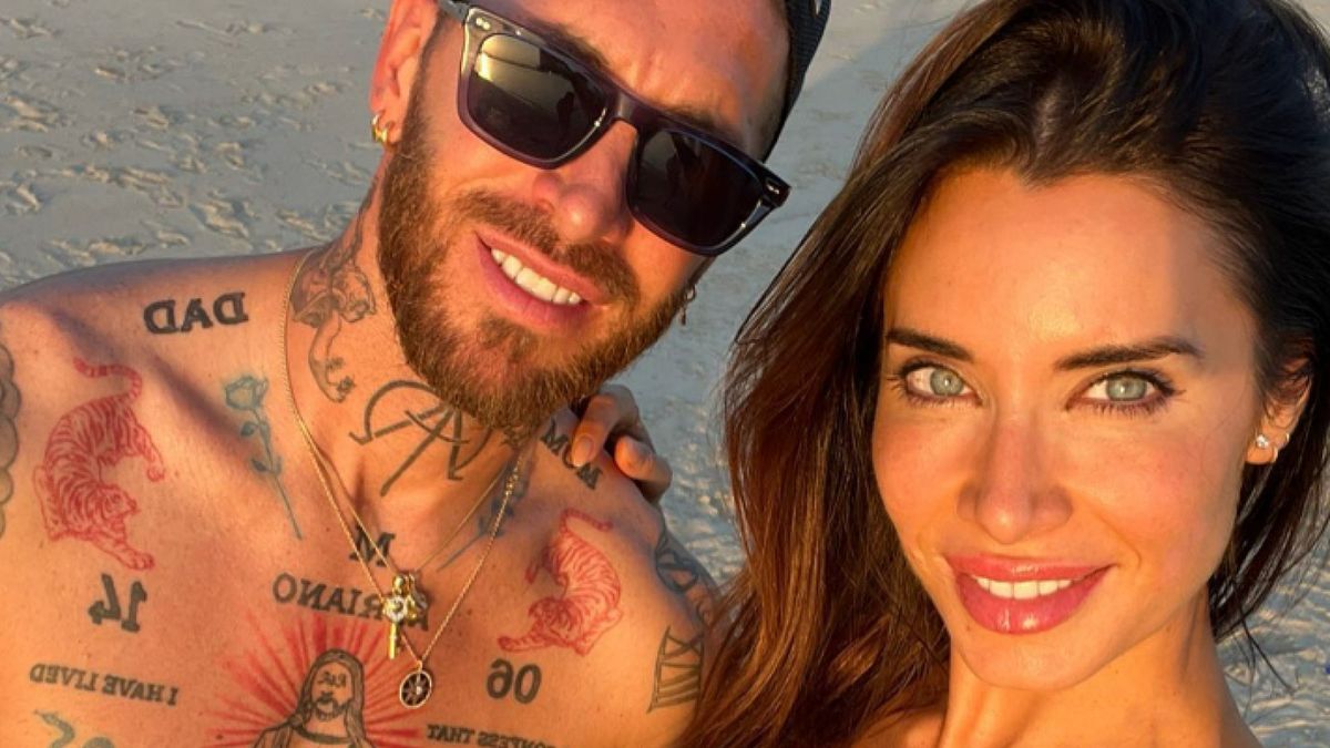 Na zdjęciu: Sergio Ramos i Pilar Rubio