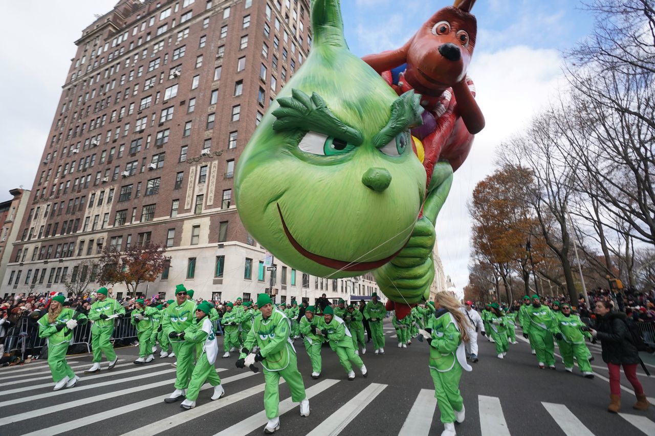 Święto Dziękczynienia w Nowym Jorku. Parada balonów przeszła ulicami miasta