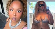 Lizzo w skąpym bikini obiecuje fanom: "Całe lato będziecie OGLĄDAĆ MÓJ BRZUCH". Miło? (FOTO)