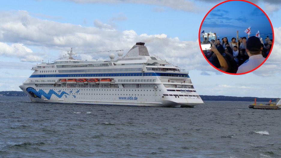 Protesty w porcie Batumi