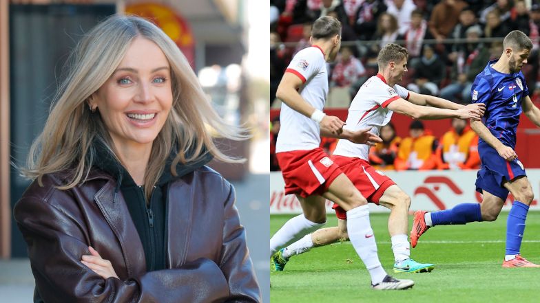 Agnieszka Woźniak Starak kpi z polskich piłkarzy