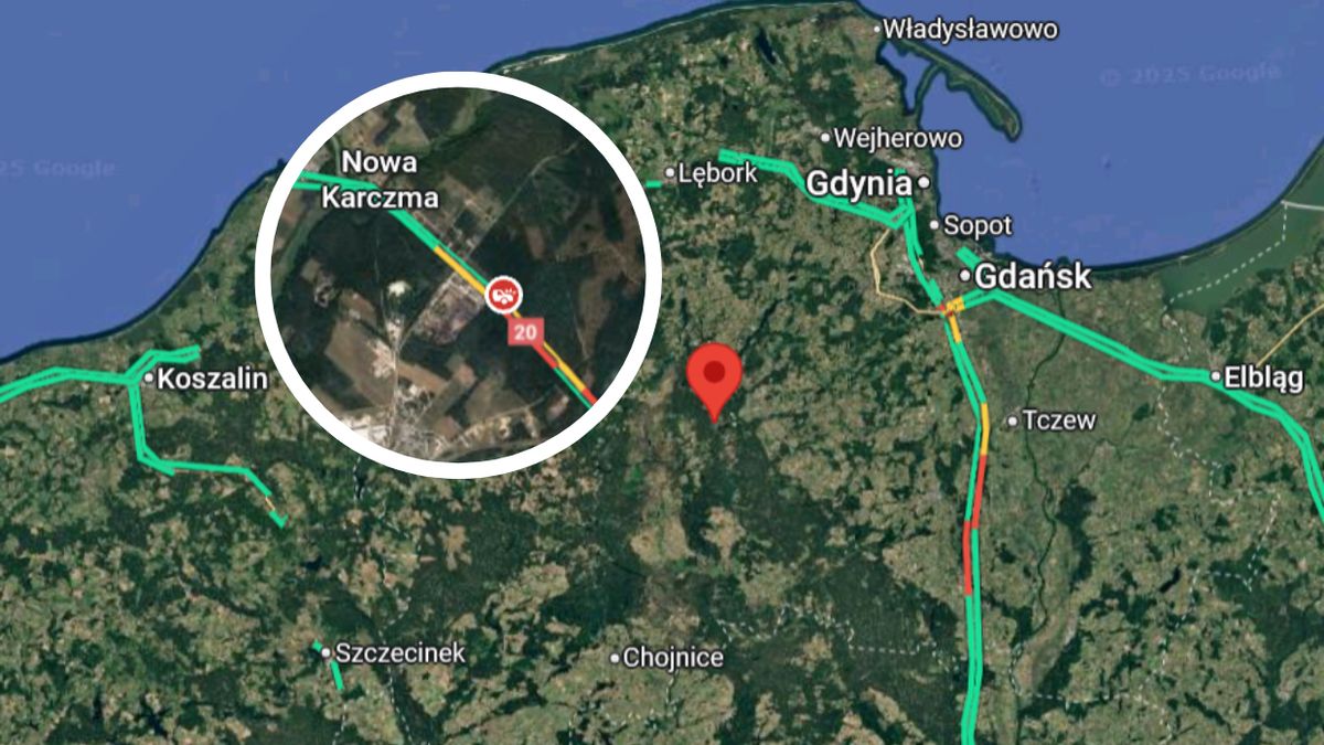 Wypadek w miejscowości Łubiana