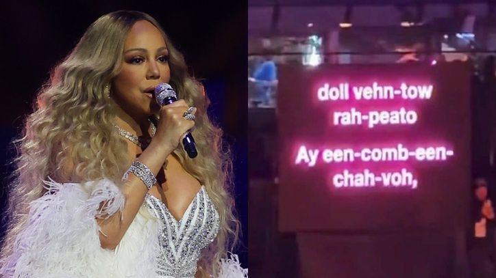 Mariah Carey zaśpiewała na otwarciu igrzysk z promptera