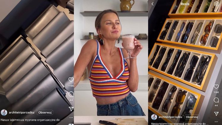 Influencerka zajmująca się przeprowadzkami pokazała DOM Lewandowskich?