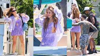 Shakira korzysta z życia w Miami, pływając łódką z Lewisem Hamiltonem i przyjaciółmi (ZDJĘCIA)