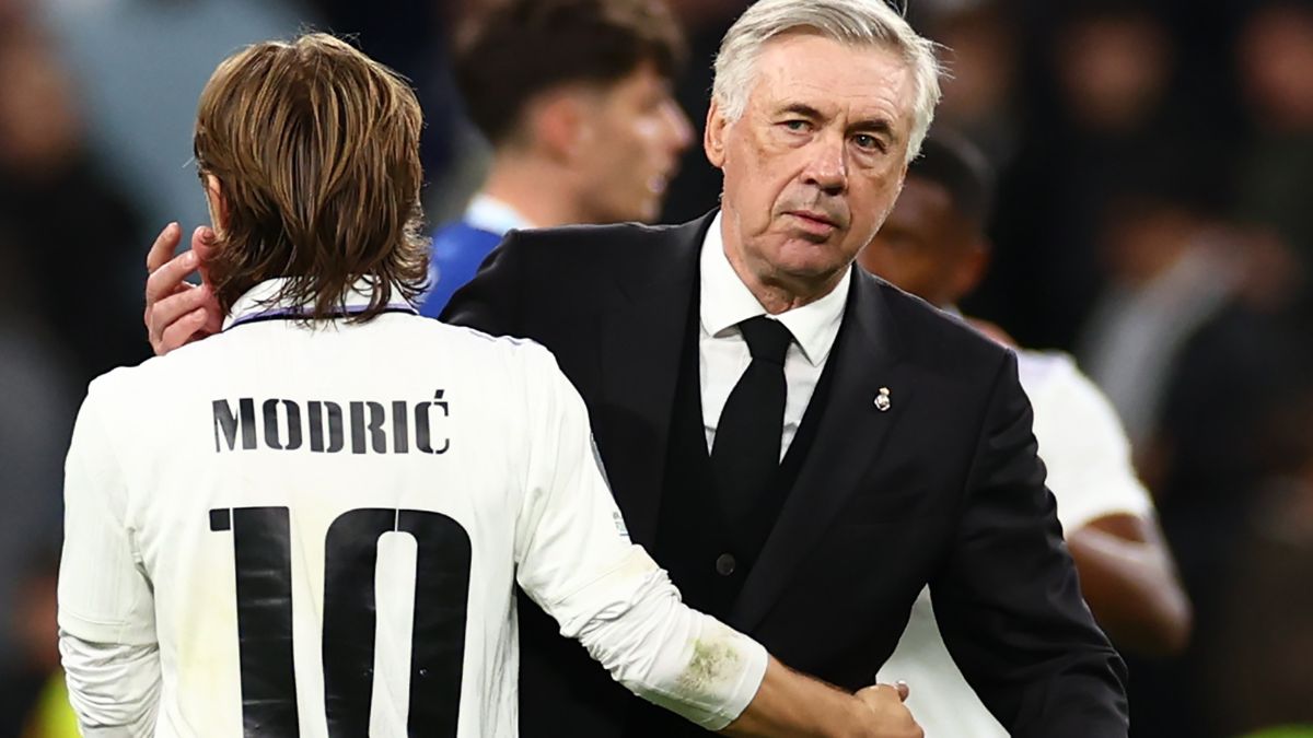 Modrić i Ancelotti zostali pożegnani przez fanów Realu Madryt