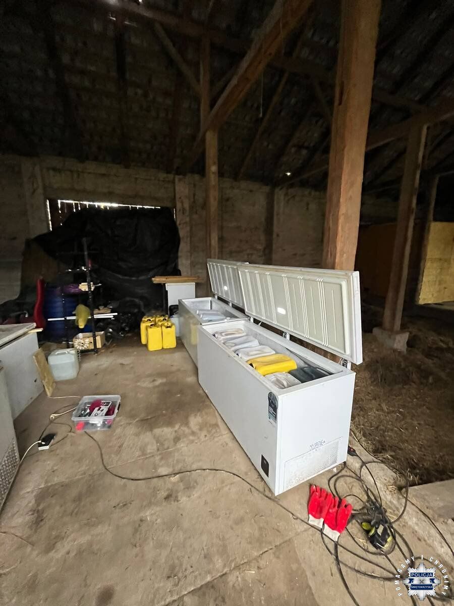 Narkotykowe laboratorium zlikwidowane.