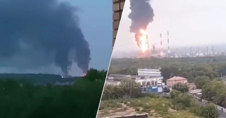 Wybuchowy poranek w Rosji. Zmasowany atak dronów