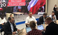 Wybory 2020. Andrzej Duda o TVP. Padło pytanie o Jacka Kurskiego