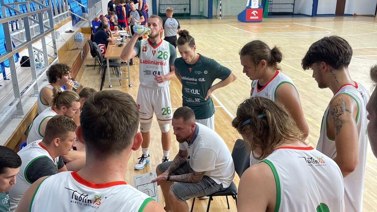 zawodnicy Lublinianka KUL Basketball