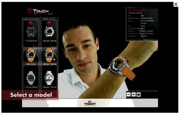 Przymierz zegarek Tissot w rozszerzonej rzeczywistości (wideo)