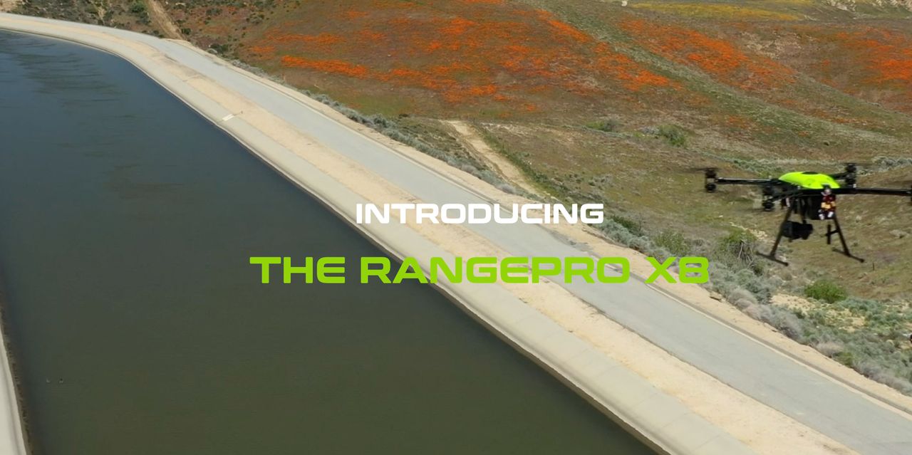 RangePro X8 oficjalnie. Dron, który aspiruje do zawodu budowlańca