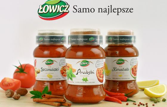 „Samo najlepsze” w kampanii sosów egzotycznych Łowicz