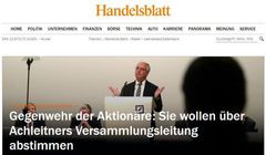 Dziennik „Handelsblatt” wprowadza paywall, 25 euro miesięcznie po przekroczeniu limitu