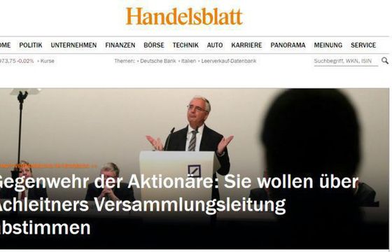 Dziennik „Handelsblatt” wprowadza paywall, 25 euro miesięcznie po przekroczeniu limitu