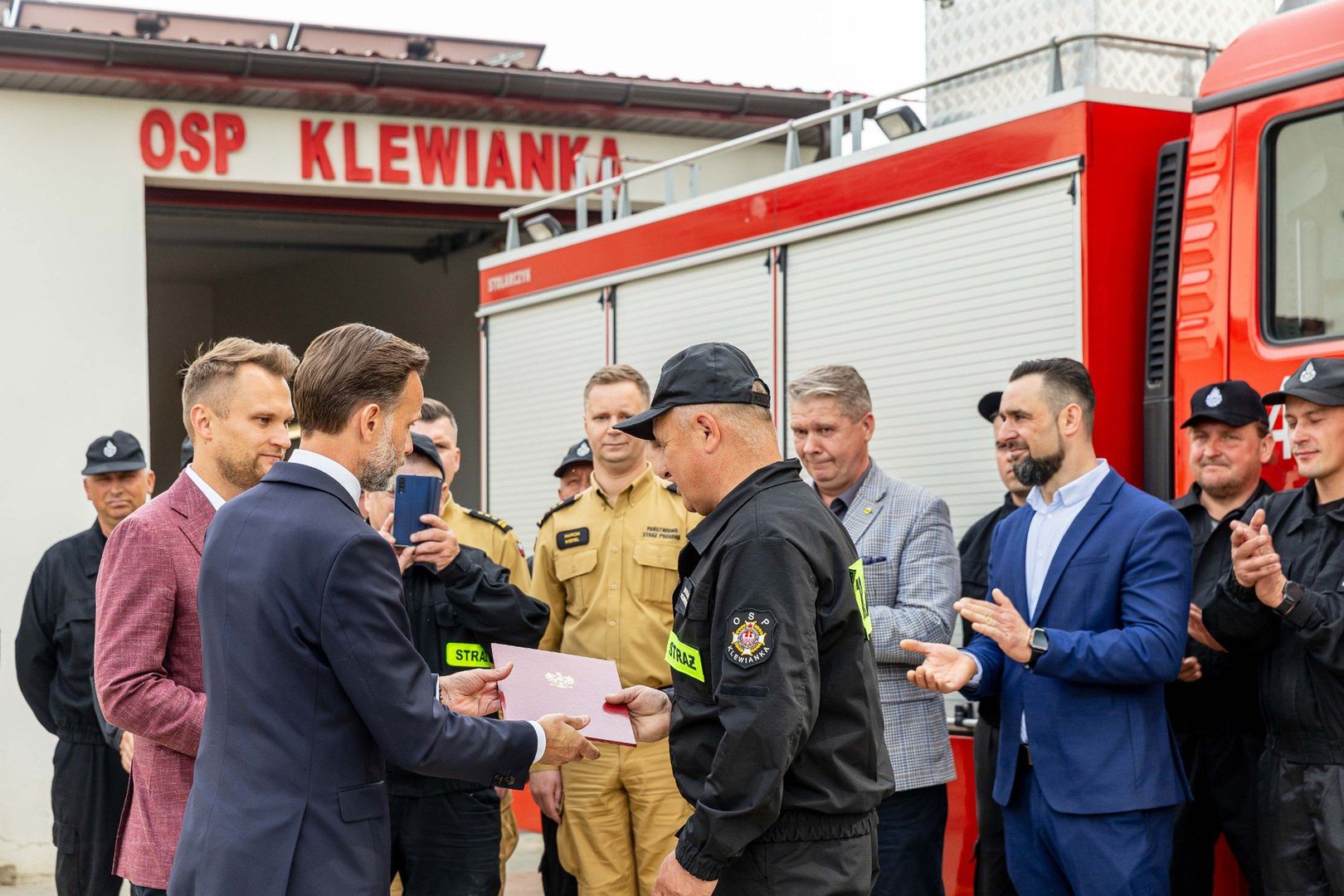 Strażacy z OSP w Klewiance ponownie mogą nieść pomoc innym 
