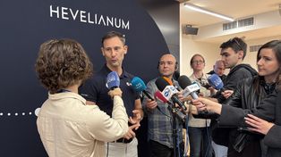 Gdańsk: Sławosz Uznański-Wiśniewski odwiedził Filharmonię Bałtycką