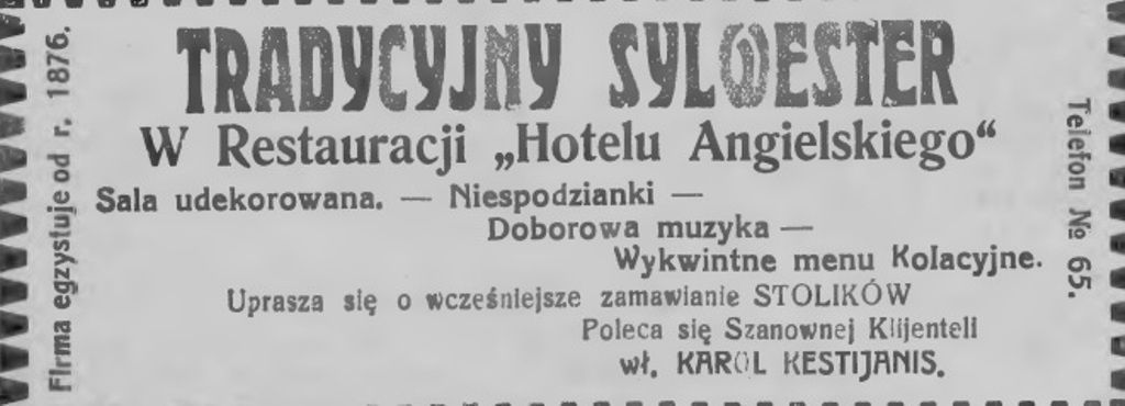 Pionier płockiej gastronomii 