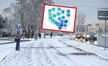 Śnieg i mróz –10 stopni. Jest najnowsza prognoza pogody
