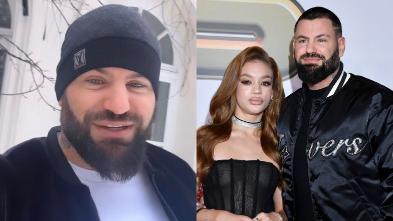 Wojciech Gola komentuje wygląd partnerki na ściance