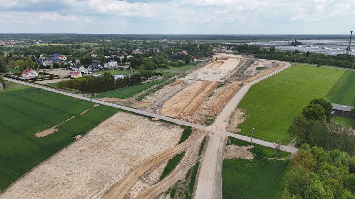Postęp prac S19 Lublin Lubartów | fot. GDDKiA