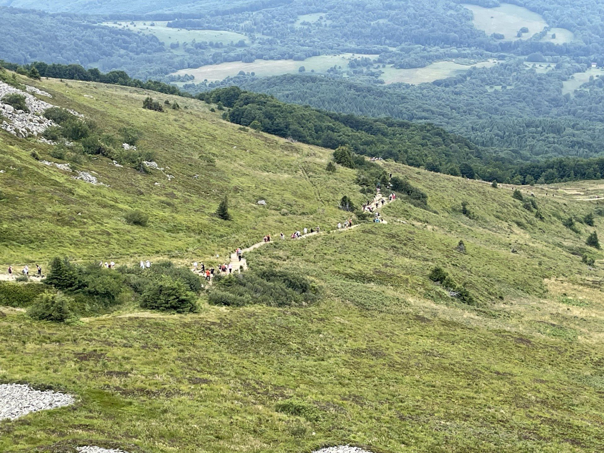 5 sierpnia Bieszczady przeżyły prawdziwy najazd turystów