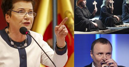 Hanna Gronkiewicz-Waltz o spektaklu "Klątwa": "Nie będziemy uprawiać cenzury jak w TVP"