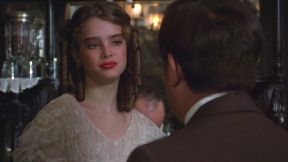 11-letnia Brooke Shields w filmie "Ślicznotki"