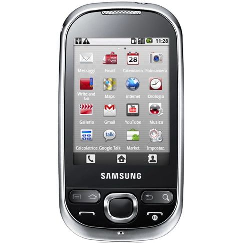 Samsung Galaxy 5 I5500 oficjalnie - Corby z Androidem 1