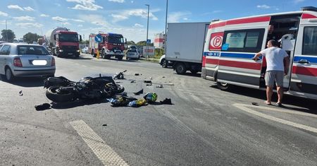 Policjant udzielił pomocy w czasie wolnym od służby!