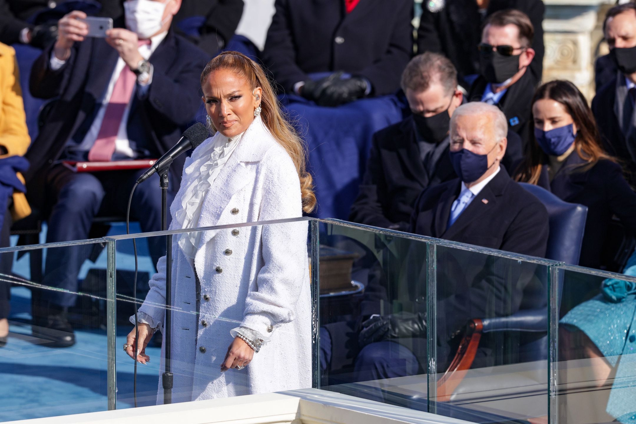 J.Lo na inauguracji Joego Bidena