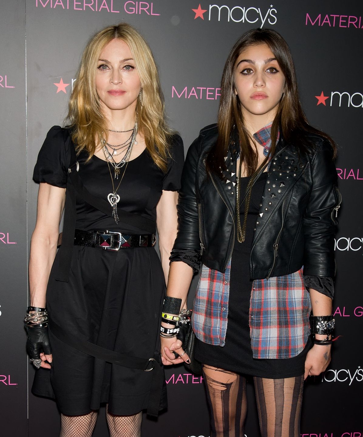 Madonna z córką Lourdes w 2010