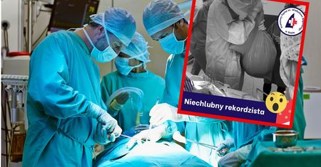 "Niechlubny Rekordzista". Lekarze z Iławy usunęli ogromnego guza