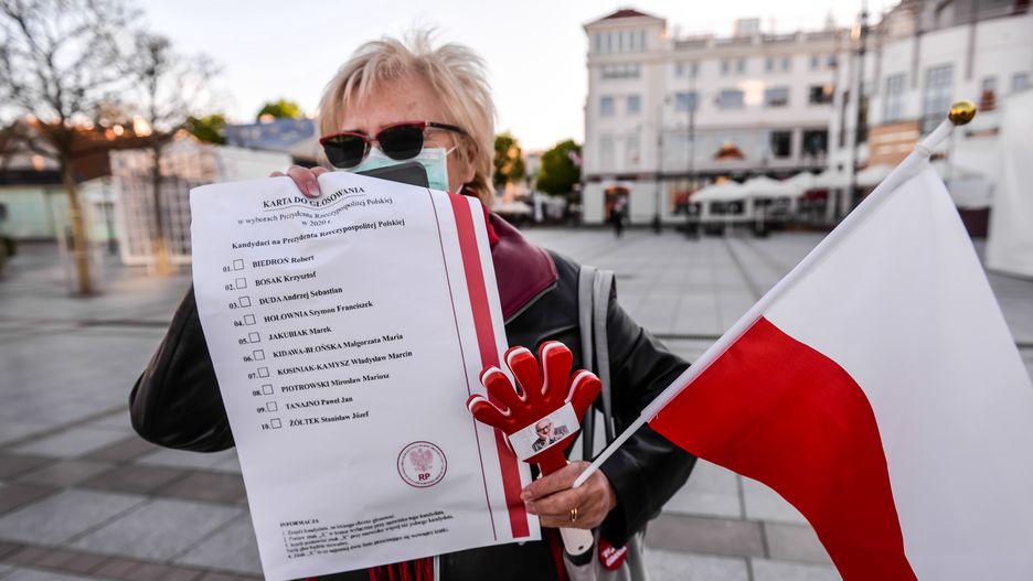 Wybory 2020 - sopocki protest przeciwko wyborom (zdj. arch.)