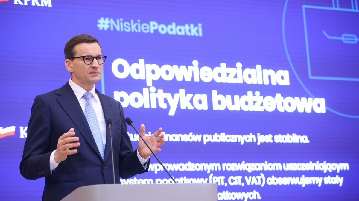 Premier Mateusz Morawiecki 