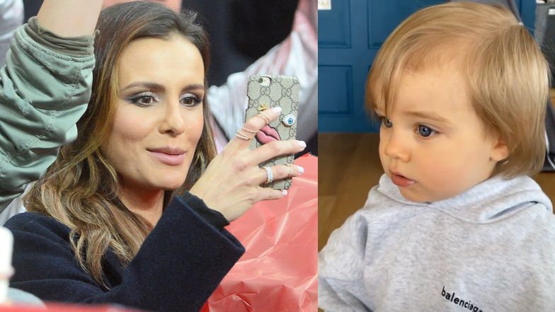 Sara Boruc chwali się stylizacją rocznego synka