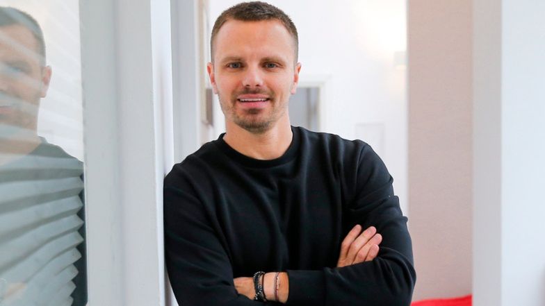 Marcin Hakiel pokazał syna. Panowie wyglądają jak dwie krople wody.