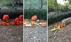 Egzorcysta Smejkal poszedł dalej. Rozdeptanie dyń to za mało