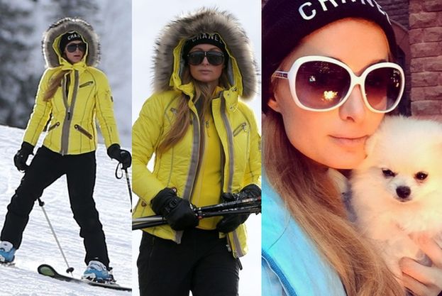 Paris Hilton wypoczywa na nartach (ZDJĘCIA)