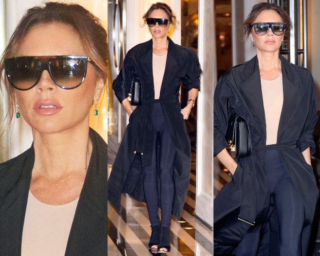 Victoria Beckham lansuje modę na drogie legginsy zamiast spodni