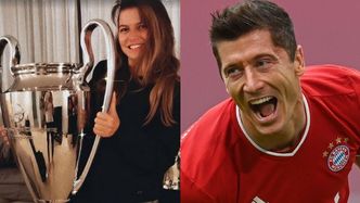 Robert Lewandowski i jego NAGI TORS prezentują kolekcję pucharów w łóżku. "NIEZŁY TŁOK" (FOTO)