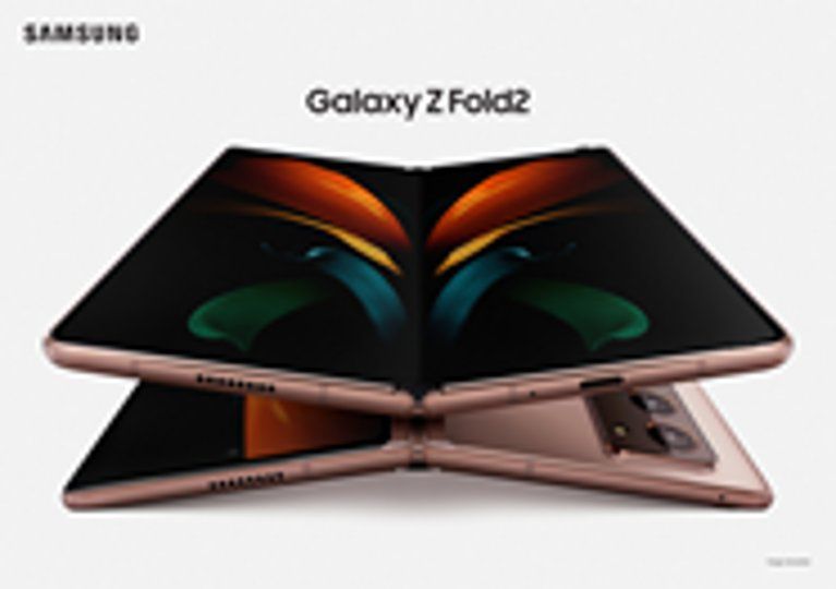 Samsung Galaxy Z Fold 2 na zdjęciu prasowym
