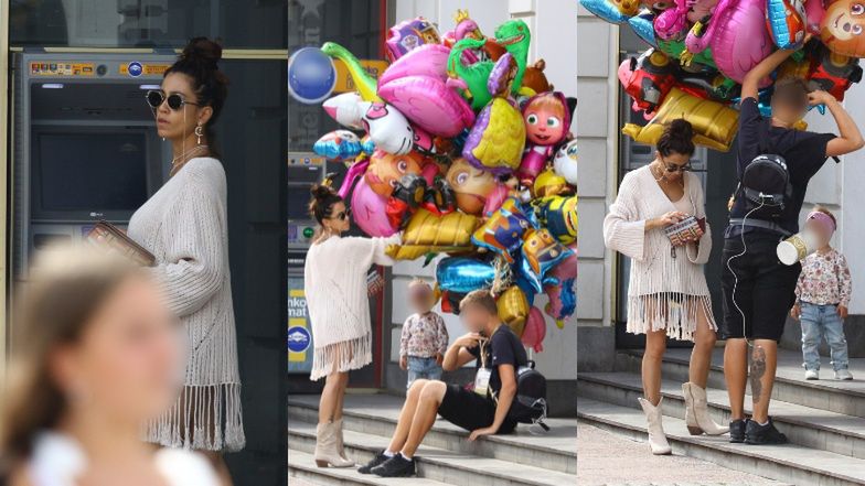 Maja Hyży spaceruje z rodziną po Sopocie