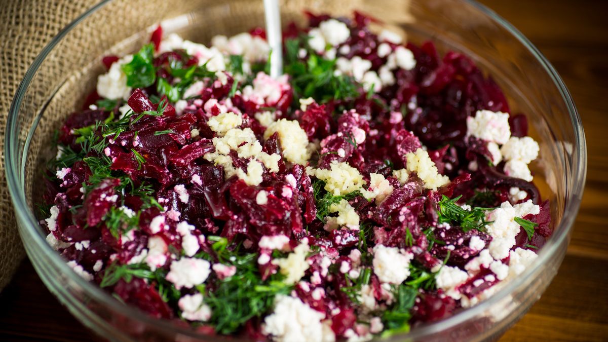 Wiosenna sałatka z botwiny.