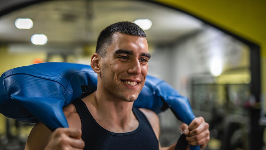 portrait of young muscular man hold bulgarian training bag at gym
Miljan Zivkovic
portrait, man, Bulgarian, training bag, gym, strong, training, fitness, health, sport, exercise, person, healthy, young, adult, body, workout, work, cross, wellness, sportswear, bodybuilder, athlete, human, physical, power, strength, athletic, endurance, active, sportsman, weight, squatting, caucasian, one, copy space, male, fit, handsome, holding, indoor, lifting, looking, powerful, stand, portrait, man, bulgarian, training bag, gym, strong, training, fitness, health, sport, exercise, person, healthy, young, adult, body, workout, work, cross, wellness, sportswear, bodybuilder, athlete, human, physical, power, strength, athletic, endurance, active, sportsman, weight, squatting, caucasian, one, copy space, male, fit, handsome, holding, indoor, lifting, looking, powerful, stand