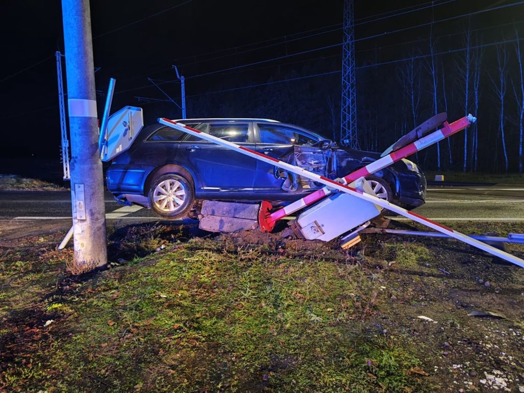 Zdjęcie z miejsca wypadku