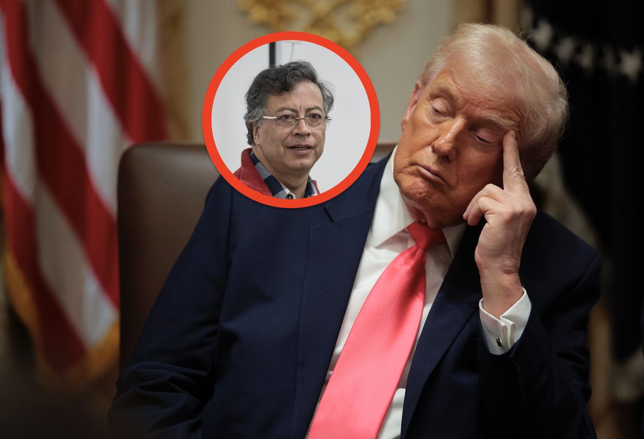 "Będziesz następny". Trump grozi prezydentowi Kolumbii