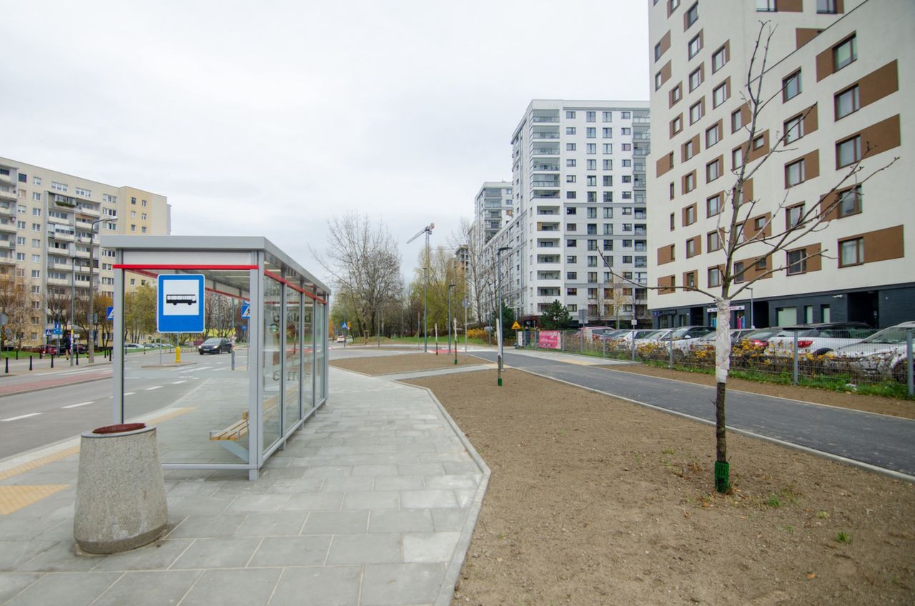 Warszawa. Zmiany na ulicy Jugosławiańskiej, fot. Zarząd Dróg Miejskich