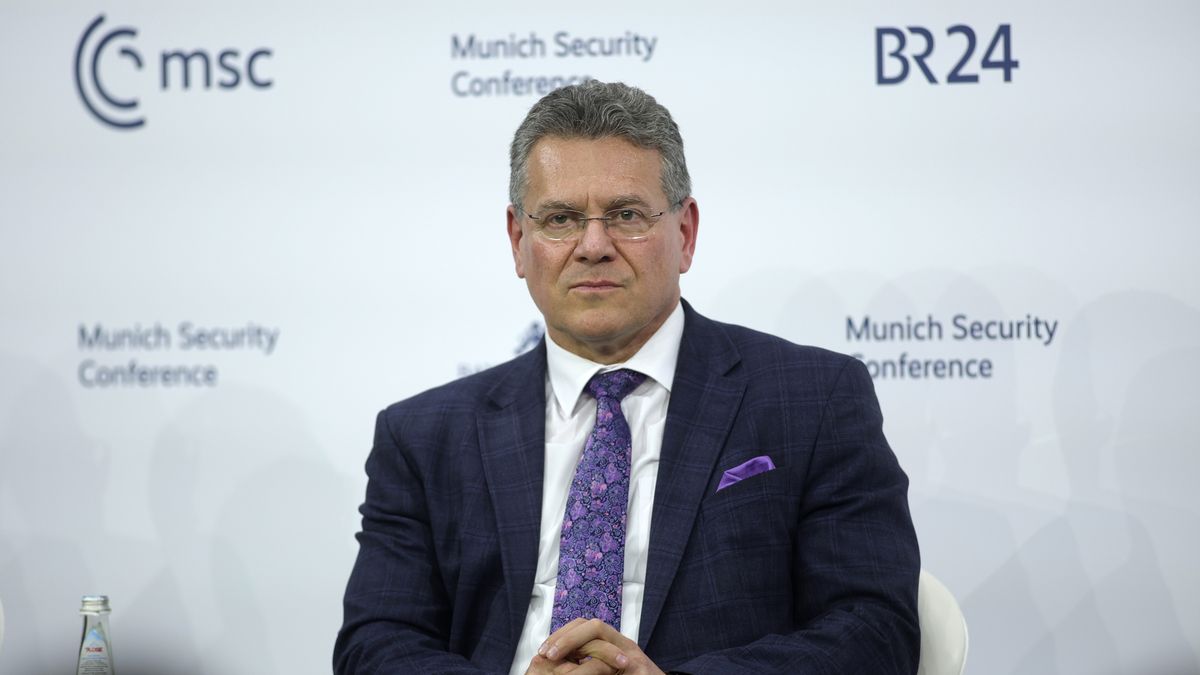 Komisarz Unii Europejskiej ds. handlu Marosz Szefczovicz