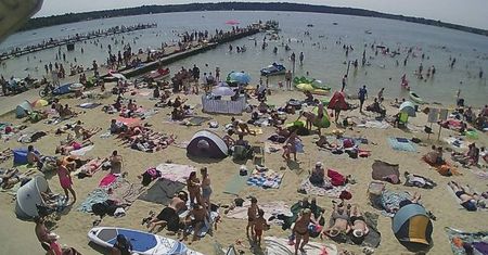 Pokazali widok z kamer. Tłumy to mało powiedziane